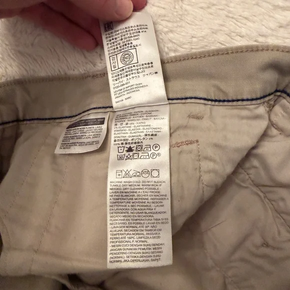 Levi's XX Chino Standard Taper Khaki Pants 32x32 - Picture 8 of 10